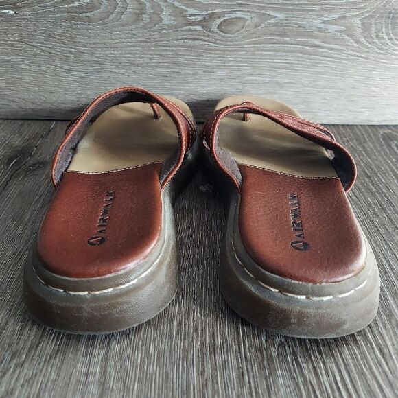 Airwalk Vintage 90s Women's Brown Platform Slide Sandals 6.5 - Picture 5 of 7
